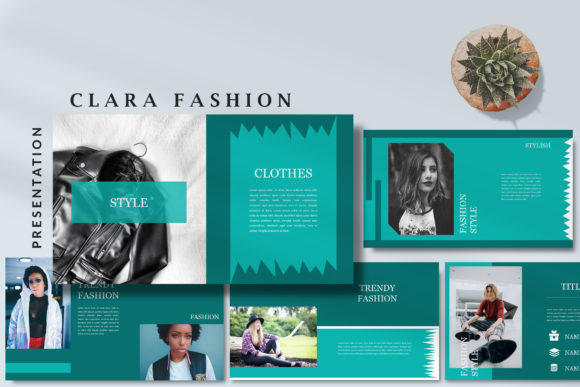 Download Clara Fashionable - Creative Keynote - Fashionable Collection